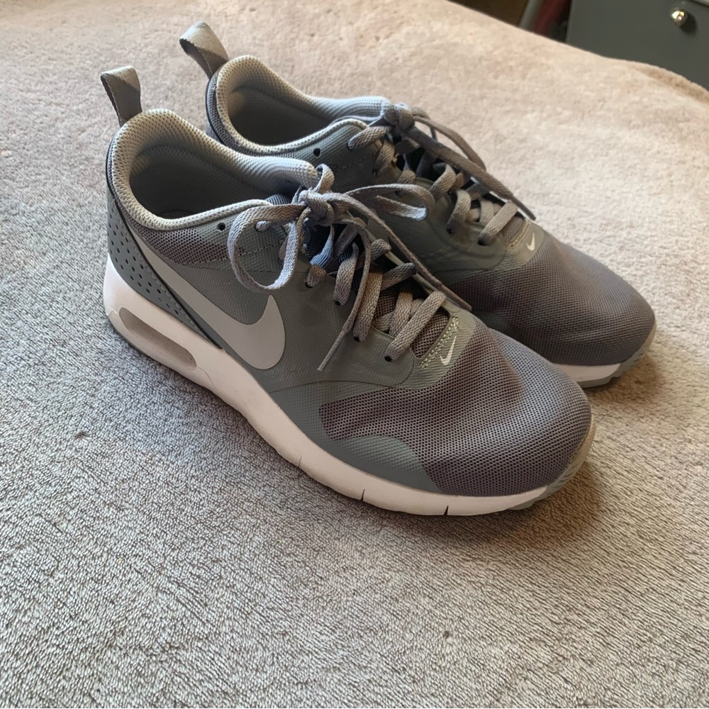Nike Air Grey and White youth sneakers